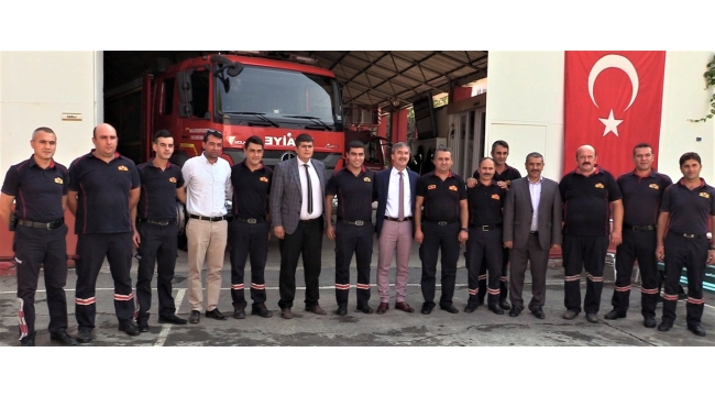 "İtfaiye teşkilatı can damarımızdır"