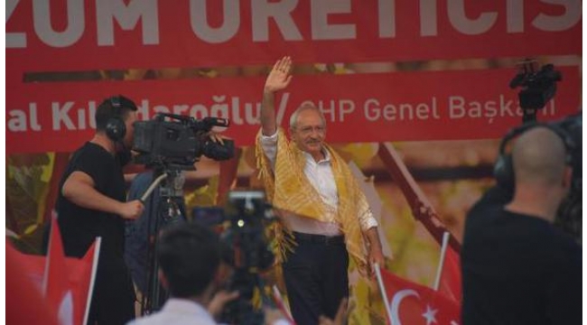 Kılıçdaroğlu: Herşeye para var, çiftçiye gelince 'Para yok'