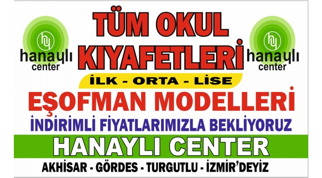 Okul kıyafetleri ve eşofmanlar indirimli fiyatlarla Hanaylı Center'da 
