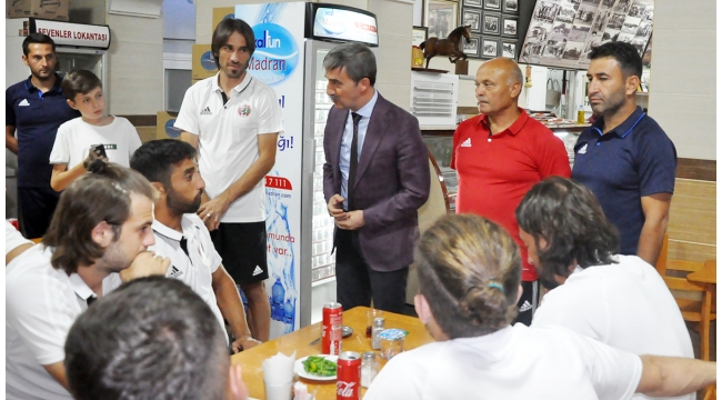 Turgutluspor Yeni Ordu maçı öncesi moral aşıladı