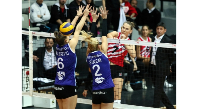 Seramiksan Beşiktaş'a da yenildi: 3-0