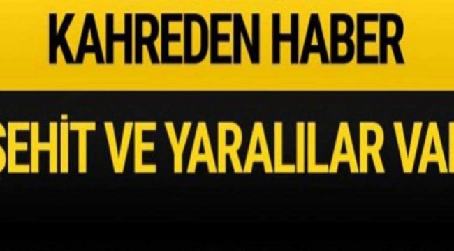 Son dakika... Hakkari'de patlama! 4 şehit, 4 yaralı