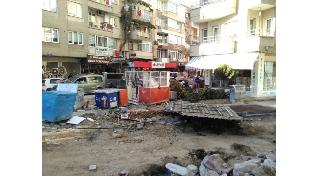 Turgutlu'nun en eski büfesi yıkıldı!