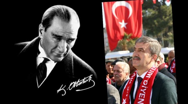 Başkan Şirin “Her 10 Kasım’da Saat 9’u 5 Geçe Aynı Hüznü Yaşıyoruz”