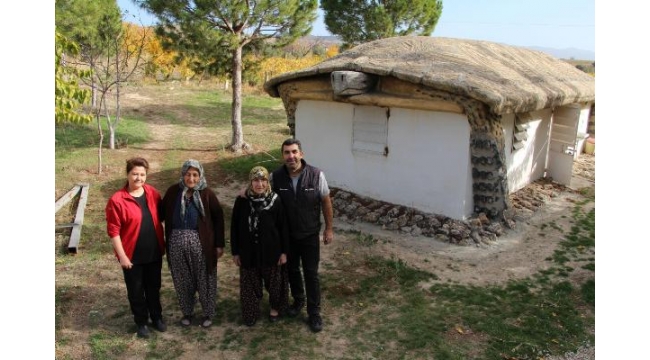 Kaplumbağa görünümlü ev ve yapılış nedeni şaşırttı