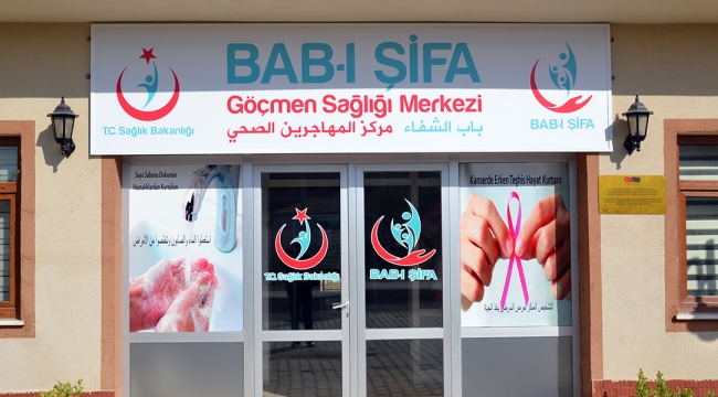Turgutlu’daki göçmenlere Bab-ı Şifa Sağlık Merkezi