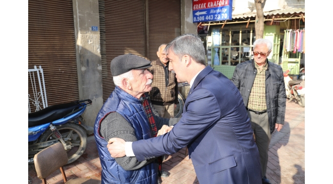 Başkan Şirin vatandaşların sorularını yanıtladı