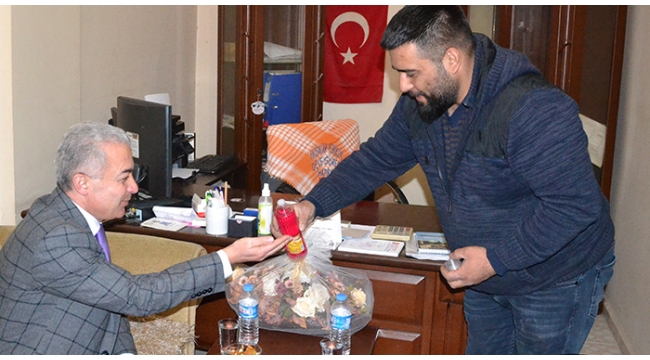 Kaymakam Turan’dan Gürel'e taziye ziyareti