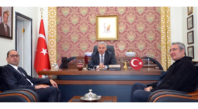Kaymakam Turan KOSGEB İl Müdürü Kılınç’ı ağırladı