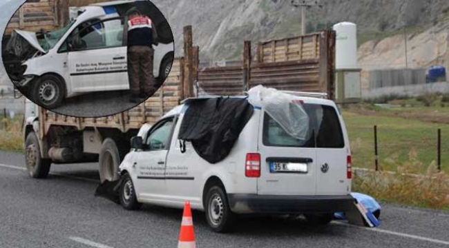 Manisa Turgutlu Karayolu üzeri 1 ölü, 1 ağır yaralı