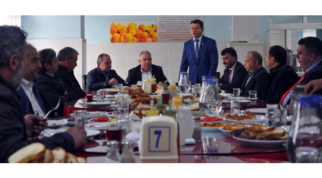 Oda başkanlarından Halil Kale Fen Lisesi'ne tam destek