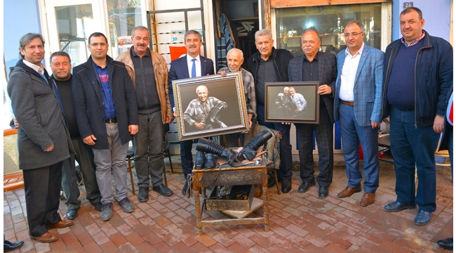 Yılların çizmecisi Ethem Usta’ya ahde vefa