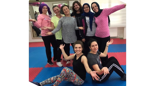 Zumba-Pilates ve Aerobik Kursu ilgi görüyor
