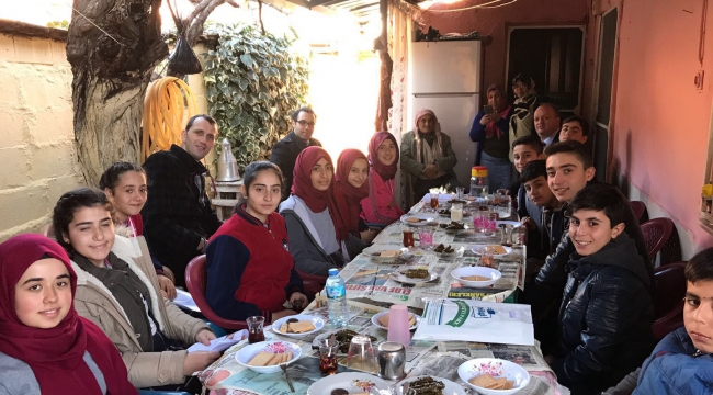 ''Artık benim evlatlarım sizlersiniz''