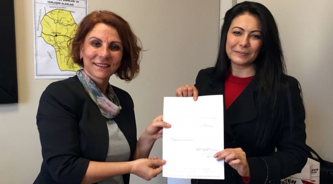 İlk kadın oda başkanı Pınar Akbaş mazbatayı aldı