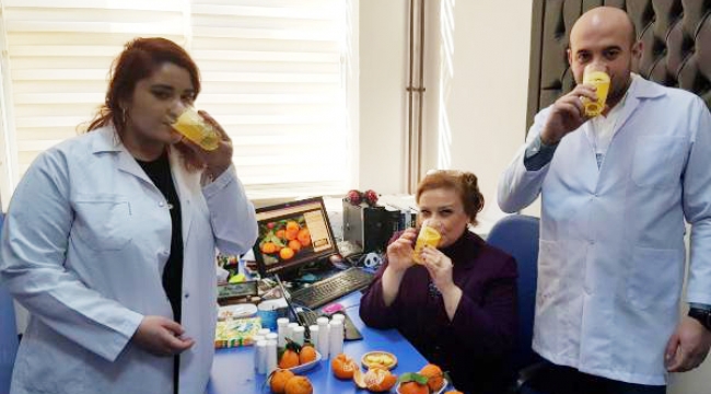 Mandalina kabuklarından suda eriyen tablet ürettiler