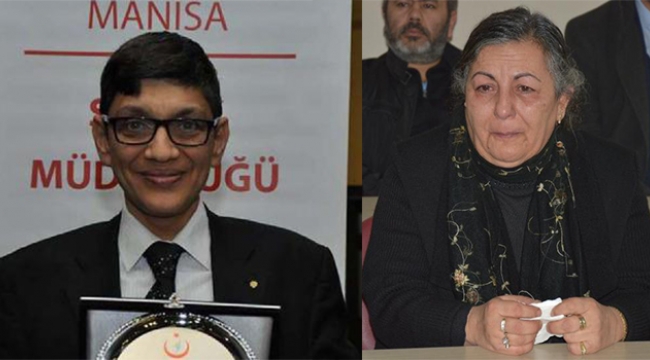 Vefat eden eşinin ödülünü gözyaşlarıyla aldı