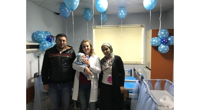Yeni yılın en büyük hediyesi Eymen oldu 
