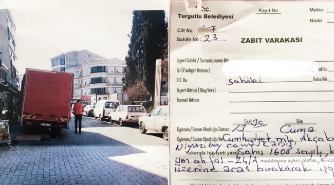 Zabıta Müdürü Gökmen’den açıklama: “Biz görevimizi yapıyoruz”