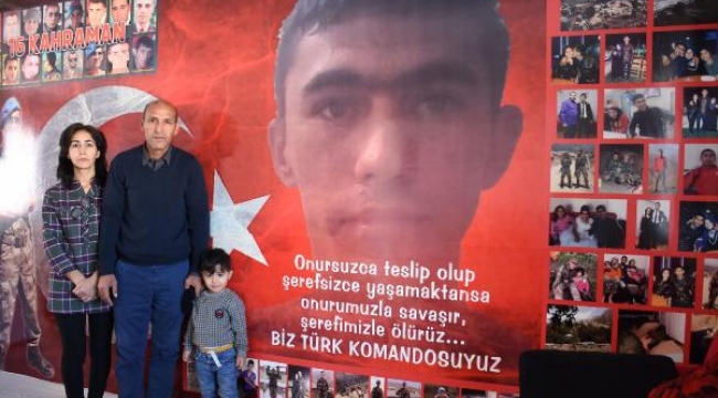 'ZEYTİN DALI HAREKATI'NDAKİ ASKERLERİ UNUTMADI'