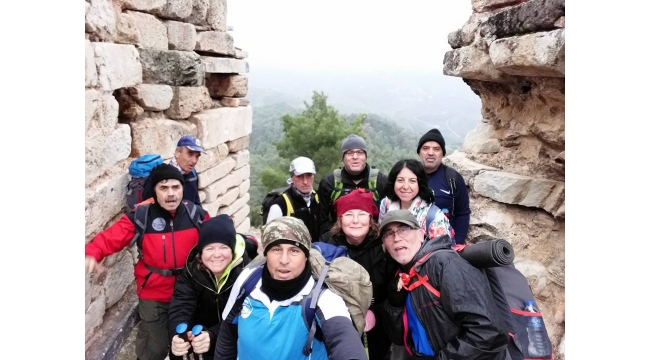 Zirve Dağcılık yılın son günü yine doğadaydı