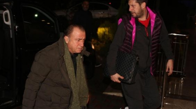 Galatasaray kafilesi Manisa'da 