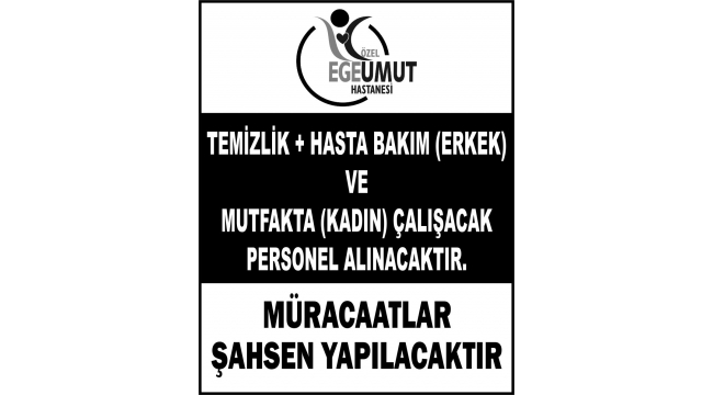 Personel alınacaktır