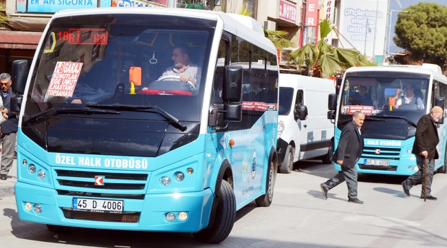 Turgutlu’da 12 ayda 484 bin yolcu ücretsiz taşındı