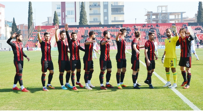 Turgutluspor zorlu 24 Erzincanspor deplasmanında