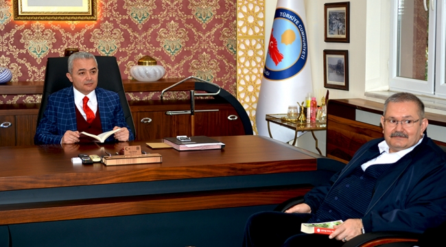 Baggi Tekstil'den Kaymakam Turan'a ziyaret