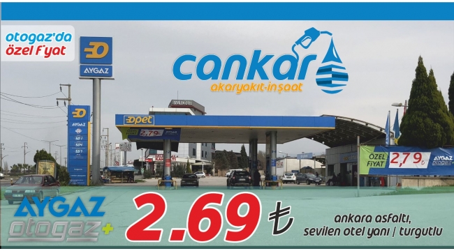 Cankar Akaryakıt Opet'te LPG indirimi 2.69 TL