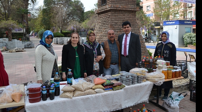 Çıkrıkçı İlkokulu'nun Afrin kahramanları için düzenlediği kermese ilgi