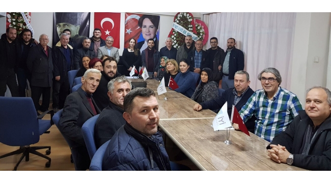 İYİ Parti Turgutlu İlçe Teşkilatı ilk toplantısını yaptı