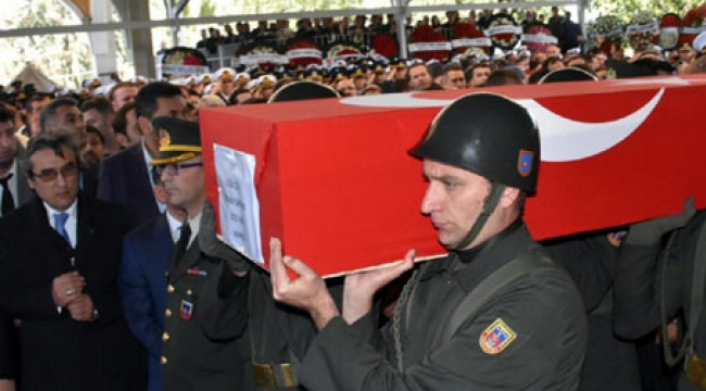 Şehit Uzman Çavuş Çakmak'a son görev