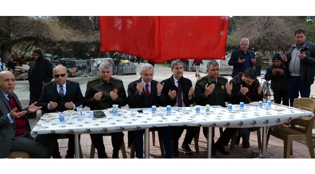 Şehitlerimiz adına dualar okundu