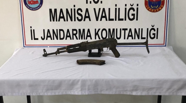 Bir adet kalaşnikof tüfek ele geçirildi