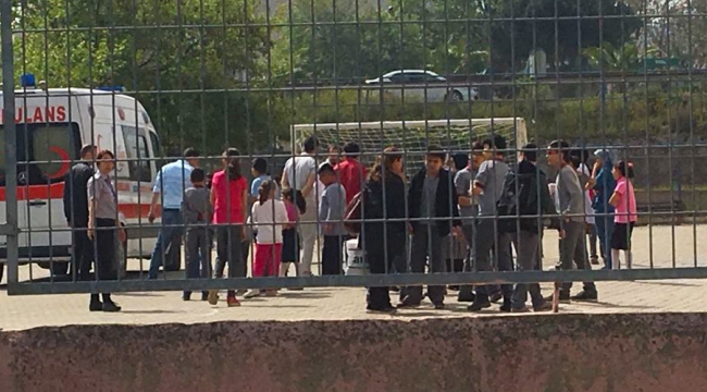 Müdür yardımcısı hastaneye kaldırıldı