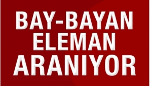 Bay – bayan personel alınacak
