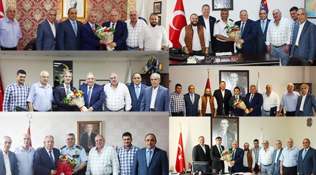 TUTSO yönetim kurulundan protokole ziyaret
