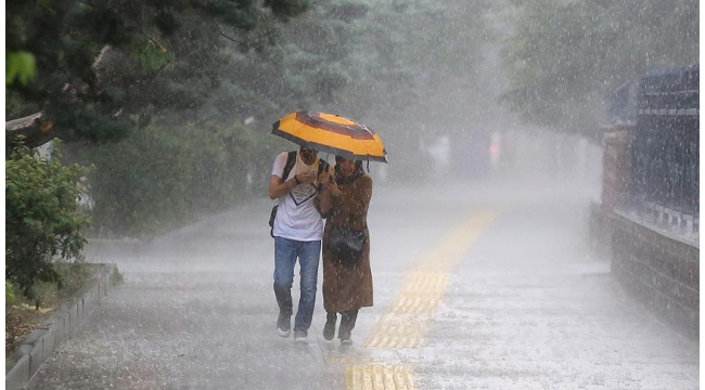 İzmir, Aydın ve Manisa Çevrelerinde Gök Gürültülü Sağanak Yağış bekleniyor!