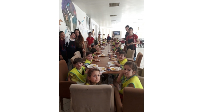 Sevgi Pınarım’lı miniklerden özel öğrencilere destek