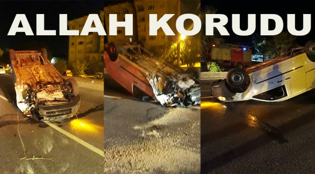 Seyir halinde bir anda ters döndü