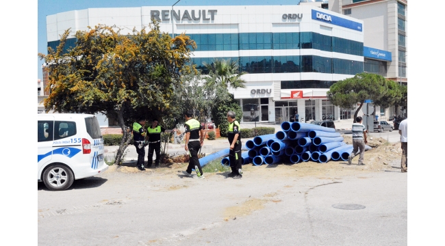 Borular geldi, vatandaş ‘göstermelik’ dedi