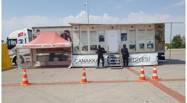 Çanakkale 1915 Gezici Müzesi Turgutlu'da