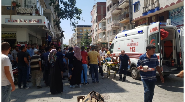 Elektrikli bisiklet sürücüsü yaralandı