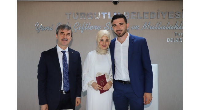 Turgutlu’da 9 çift evlilik için 08.08.2018'i seçti