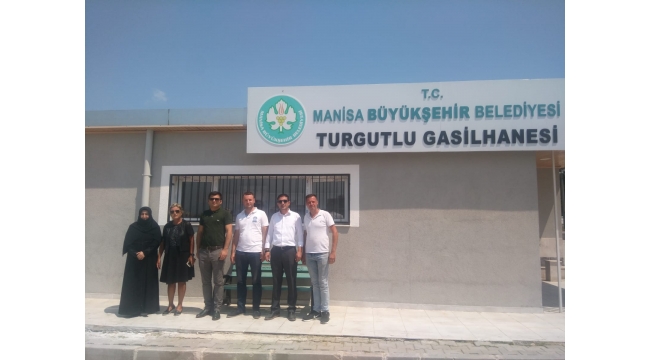 Gazeteci Yılmaz'ın dile getirdiği Turgutlu Gasilhanesi hizmete girdi