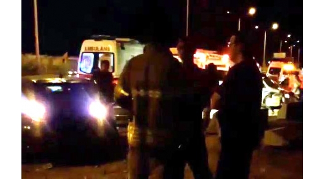 Turgutlulu çift ve 8 aylık bebekleri kazada yaralandı
