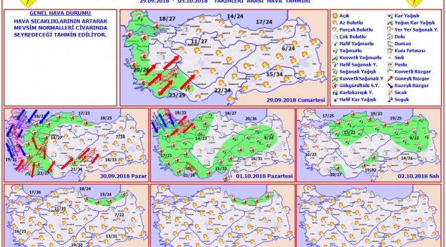 METEOROLOJİ, olumsuzluklara karşı dikkatli ve tedbirli olunması gerektiği belirtildi.
