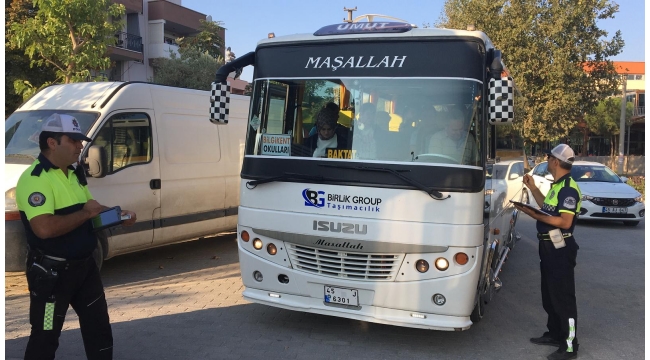Okul servis araçlarına sıkı denetim